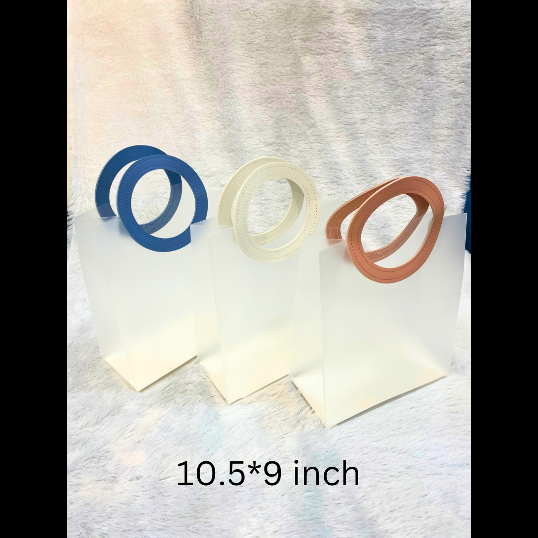 Transparent round bags 10.5*9 (10 pieces)