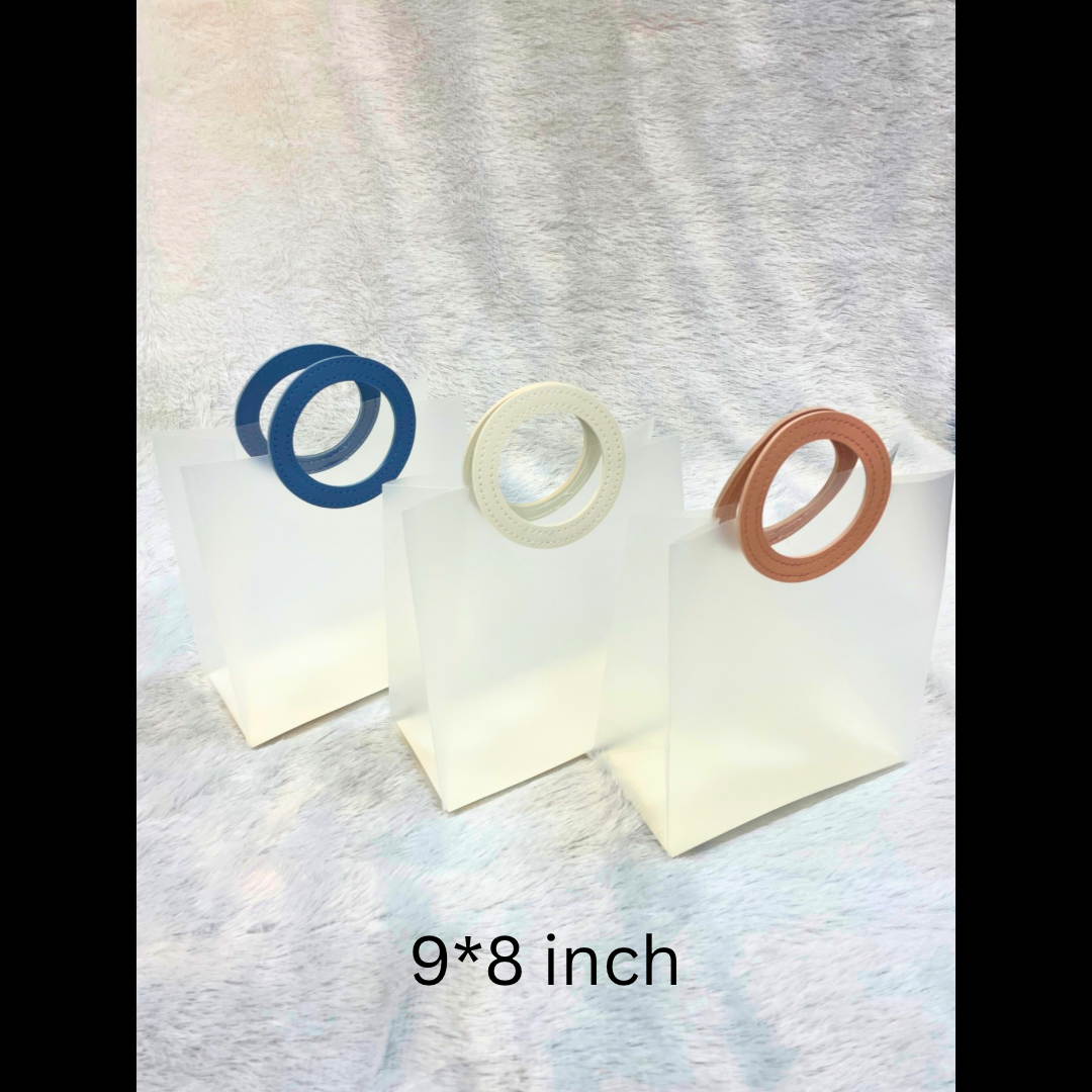 Transparent round handle 9*8 (10 pieces)