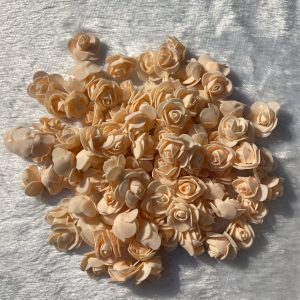 Cream foam flower (500 pieces) size-3cm